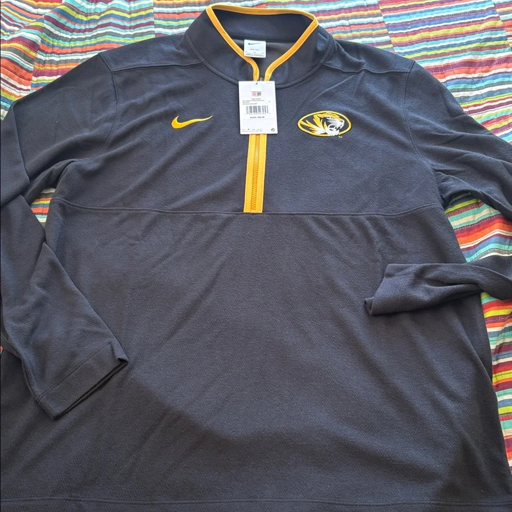 Sale $16 Nike Black Pullover Missouri Tigers victory (size extra large)NWT - Picture 5 of 14